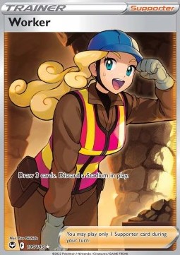 Worker Silver Tempest #195/195