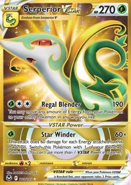 Serperior VSTAR Silver Tempest #211/195