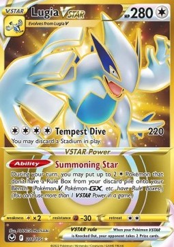 Lugia VSTAR Silver Tempest #212/195