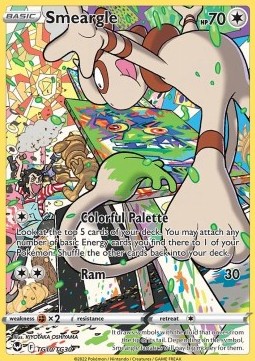 Smeargle Silver Tempest #10/195