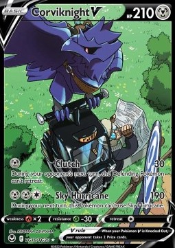 Corviknight V Silver Tempest #18/195