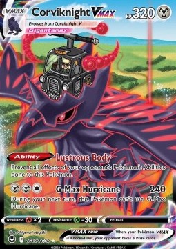 Corviknight VMAX Silver Tempest #19/195