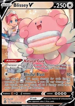 Blissey V Silver Tempest #22/195
