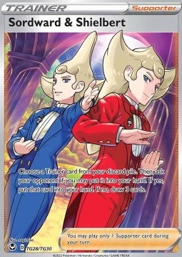 Sordward & Shielbert Silver Tempest #28/195