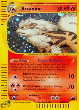 Arcanine Skyridge #H2/H32