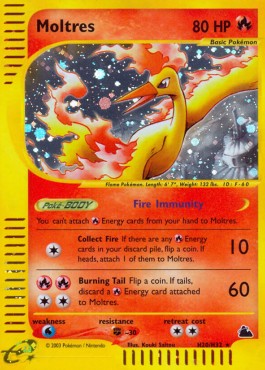 Moltres Skyridge #H20/H32