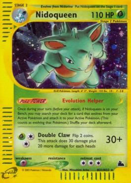 Nidoqueen Skyridge #H21/H32