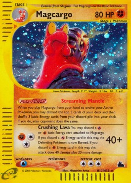 Magcargo Skyridge #H17/H32