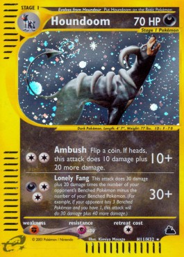 Houndoom Skyridge #H11/H32