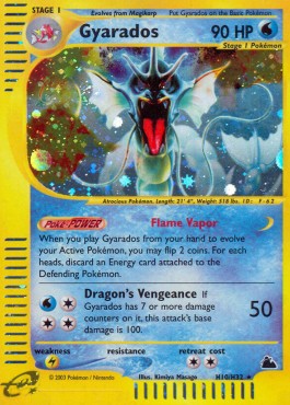 Gyarados Skyridge #H10/H32
