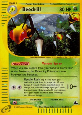Beedrill Skyridge #H4/H32
