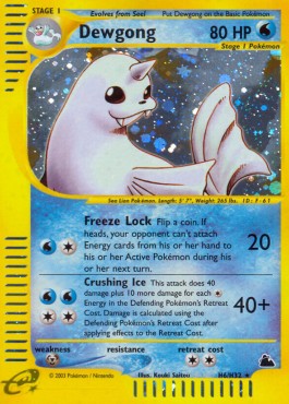 Dewgong Skyridge #H6/H32