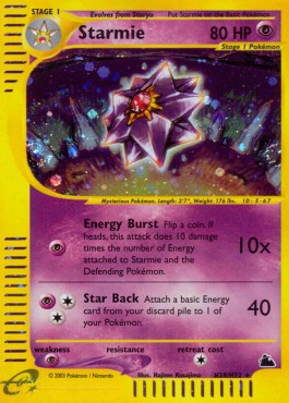 Starmie Skyridge #H28/H32