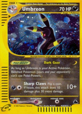 Umbreon Skyridge #H30/H32