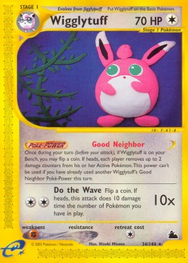 Wigglytuff Skyridge #34/144