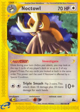 Noctowl Skyridge #40/144