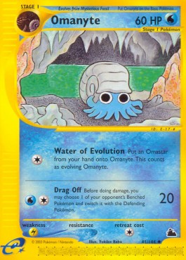 Omanyte Skyridge #41/144