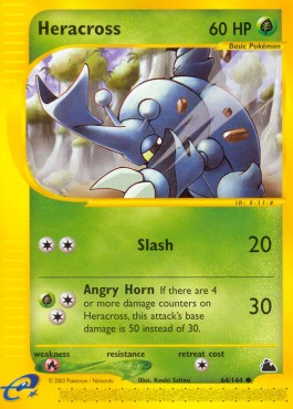 Heracross Skyridge #64/144