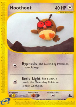 Hoothoot Skyridge #65/144