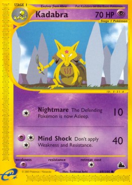 Kadabra Skyridge #69/144