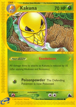 Kakuna Skyridge #70/144