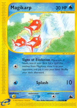 Magikarp Skyridge #75/144