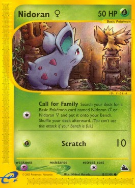 Nidoran F Skyridge #81/144