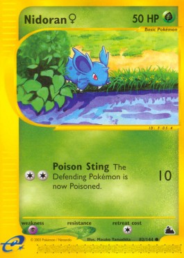 Nidoran F Skyridge #82/144