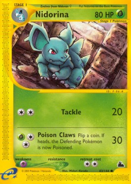 Nidorina Skyridge #83/144
