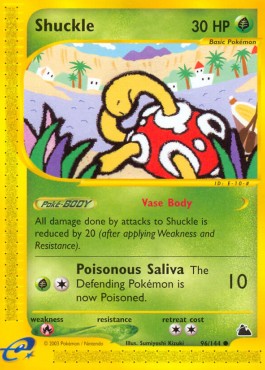Shuckle Skyridge #96/144