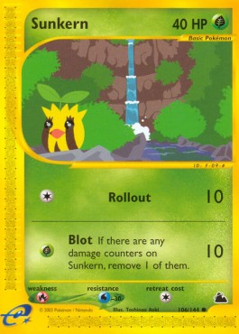 Sunkern Skyridge #106/144