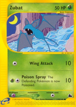 Zubat Skyridge #118/144