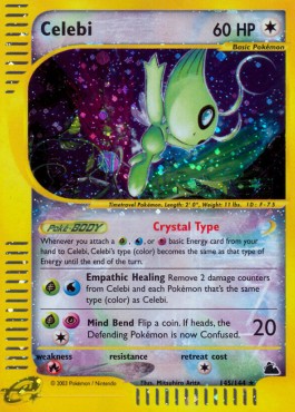 Celebi Skyridge #145/144
