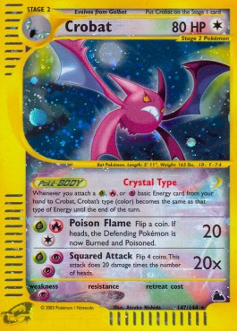 Crobat Skyridge #147/144