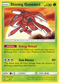 Shining Genesect Shining Legends #9/73