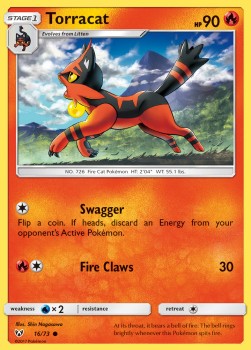 Torracat Shining Legends #16/73