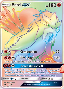 Entei GX Shining Legends #74/73