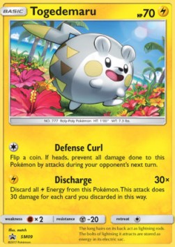 Togedemaru SM Black Star Promos #09/248