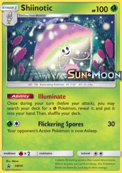 Shiinotic SM Black Star Promos #10/248