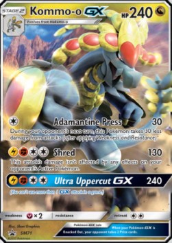 Kommo-o GX - SM Black Star Promos #71/248