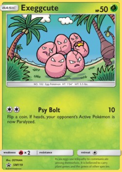 Exeggcute SM Black Star Promos #119/248