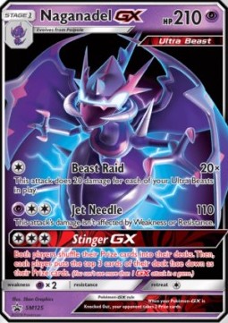 Naganadel GX SM Black Star Promos #125/248