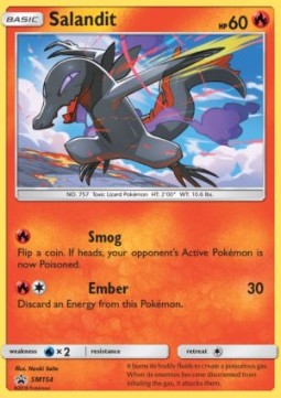 Salandit SM Black Star Promos #154/248