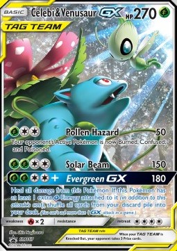 Celebi & Venusaur GX SM Black Star Promos #167/248
