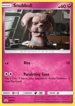 Snubbull SM Black Star Promos #200/248