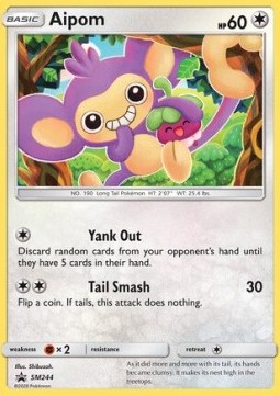 Aipom SM Black Star Promos #244/248