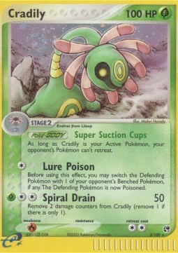 Cradily EX Sandstorm #3