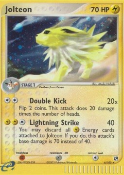 Jolteon EX Sandstorm #6