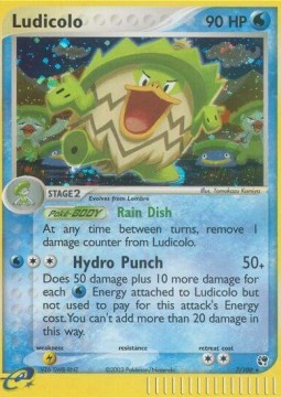 Ludicolo EX Sandstorm #7