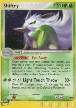 Shiftry EX Sandstorm #12